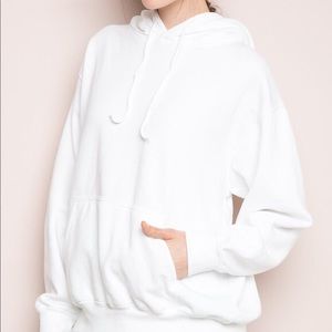 Brandy Melville White Sweatshirt
